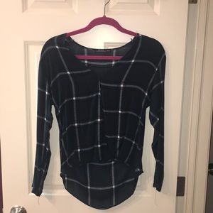 Plaid Blouse